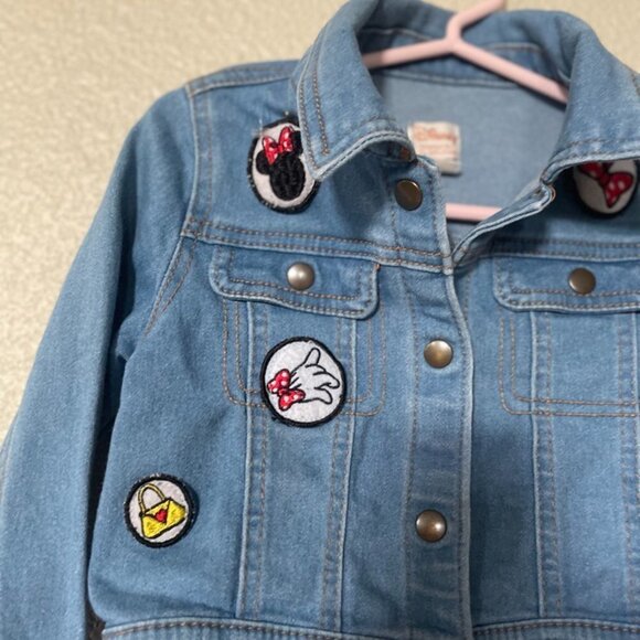 Disney Minnie Mouse Jean Jack & Vest Bundle Size 2T - Picture 3 of 14